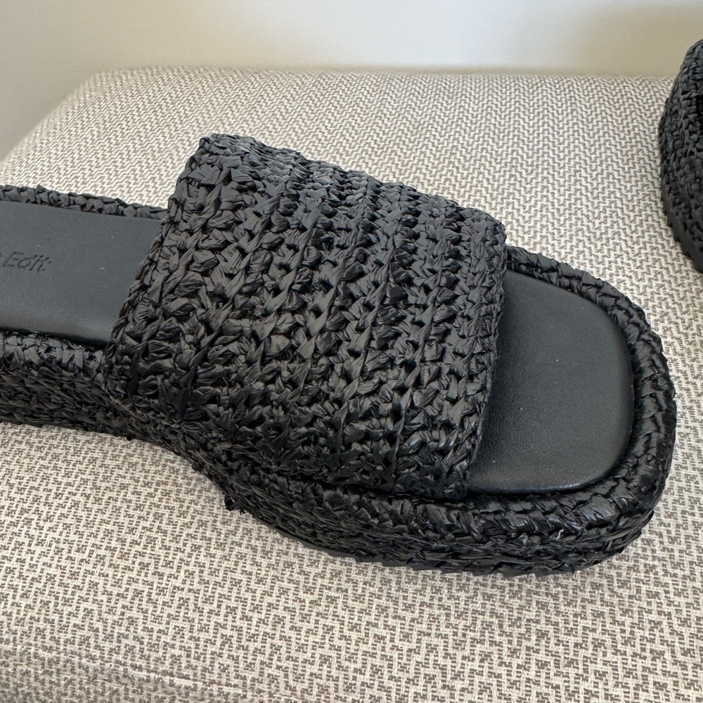 Open Edit Gisela Platform Slide Sandals - Picture 3 of 4